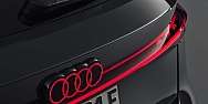Audi A6 e tron back