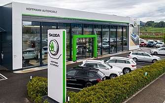 Showroom Škoda hoffmann automobile Aesch