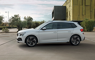 Skoda Kamiq Seite weiss hoffmann automobile