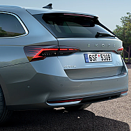 Škoda Octavia - Markantes Heck mit LED Rückleuchten